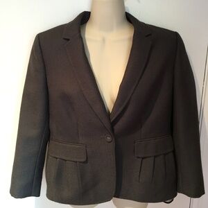 Ann Taylor LOFT linen look blazer/jacket